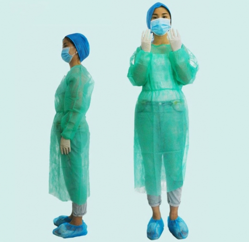 isolation gown