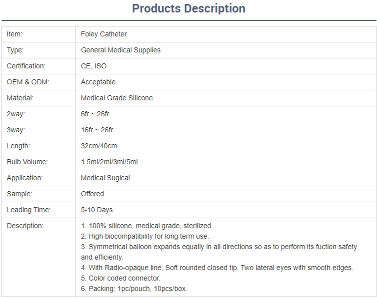 3 way foley catheter